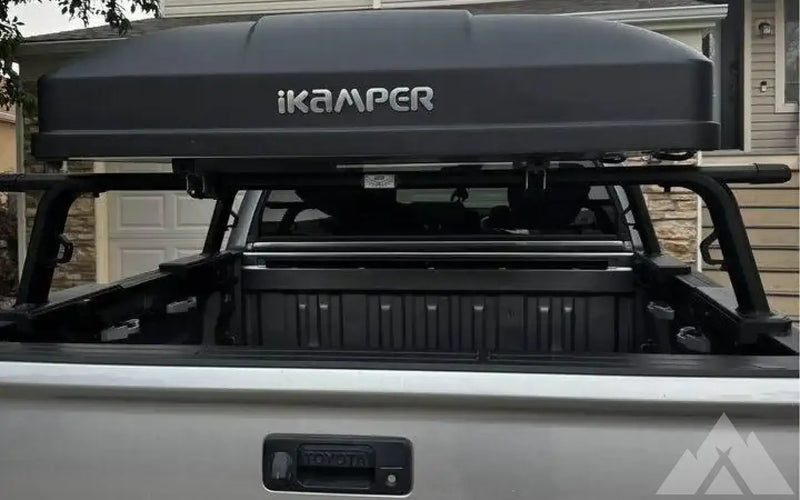 ikamper Skycamp 3.0 mini + Yakima OutPost HD — used rooftop tents for sale (photo 3) — photo 3