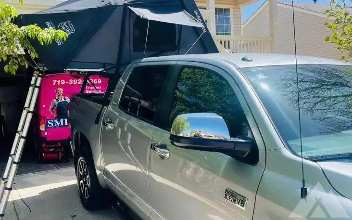 ikamper Skycamp 3.0 mini + Yakima OutPost HD — used rooftop tents for sale (photo 2) — photo 2