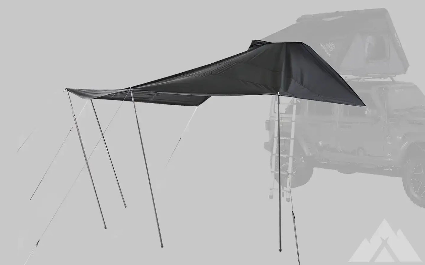iKamper X-Cover 3.0 w/awning, shoe, and storage — new rooftop tents for sale (photo 2)