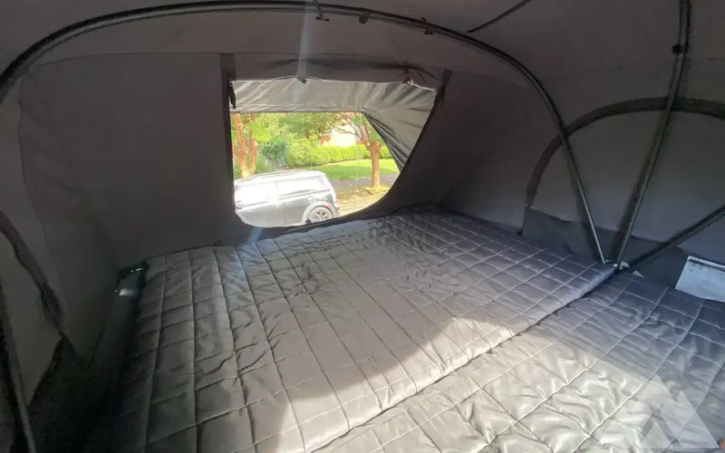 iKamper X-Cover RTT with Crossbars for gear — used rooftop tents for sale (photo 3) — photo 3