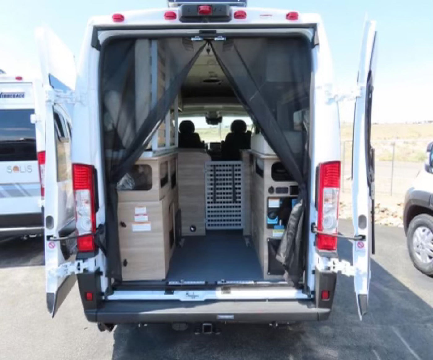  and front view.|Inside an RV rental — photo 8