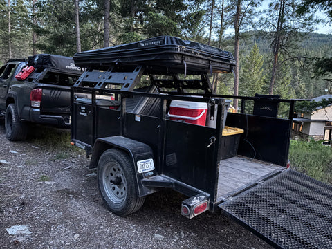 Adventure Time! Roof-Top-Tent Ramblin' Trailer — photo 4