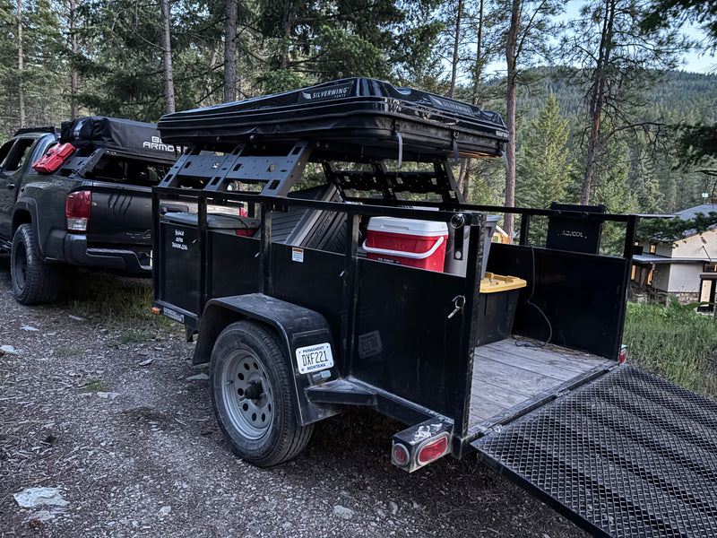 Adventure Time! Roof-Top-Tent Ramblin' Trailer — photo 4