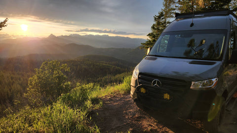 The Roav Family Truckster 2022 Mercedes-Benz Sprinter 4X4 overland rental