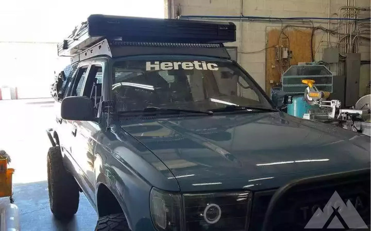 Intrepid Camp Gear RTT + Hest Dually Long Mattress — used rooftop tents for sale (photo 4) — photo 4