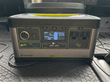 Goal Zero Yeti 500X portable power station, 100% charged, ready for your RV rental adventure. Great for off-grid power needs.