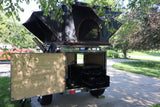  a unique RV rental alternative with a deployed rooftop tent