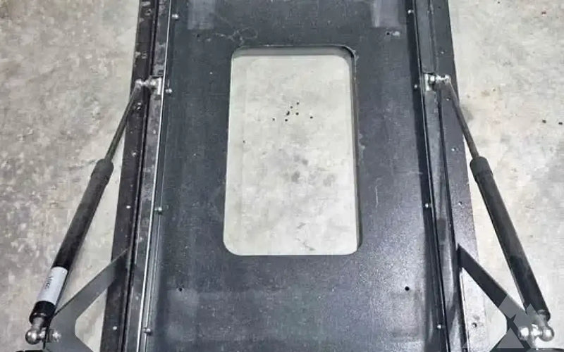 Ironman 4x4 tilting fridge slide — used fridge slides for sale — photo 1