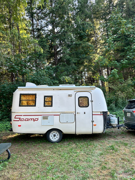 Mushroom Cottage on Wheels