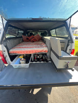  ready for travel.|Chevrolet truck interior