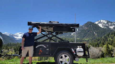 'Squatchy' Custom, Off-road Overland Trailer --No  Add-on Fees! — photo 4