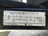 Trailer spec data plate for rv rental, showing GVWR, tire size, and VIN. From June 2008.