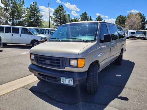Elbert 12-Passenger + Cargo overland rental