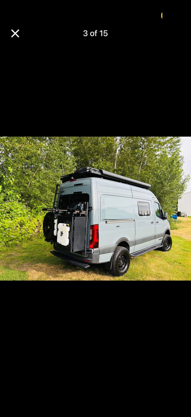 Explore the outdoors in this adventure-ready Mercedes Sprinter rv rental, featuring off-road tires & custom storage. — photo 13