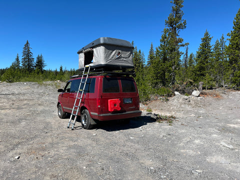 Astro Van Earle- The Pendleton Camper w/ rooftop tent Sleeps 4 — photo 5