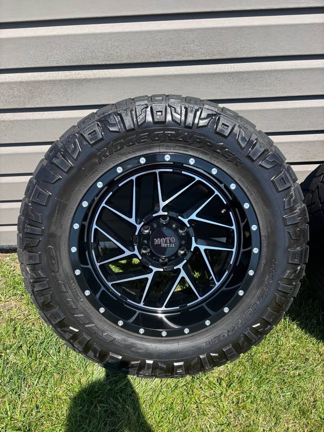 Moto Metal Rims and Nitto Ridge Grappler Tires — photo 2