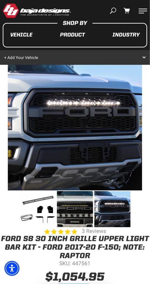 Baja designs s8 30” light bar — photo 2