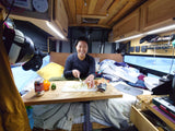 Bike ready & pet friendly, meet Envy the Nissan NV! A cozy adventure to-go.