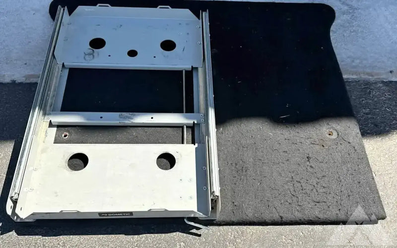 Jeep JKU overland platform with Dometic fridge sli — used fridge slides for sale (photo 2) — photo 2