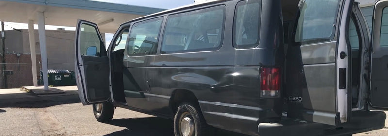  ideal for **rv rental** conversions.|Gray passenger van — photo 2