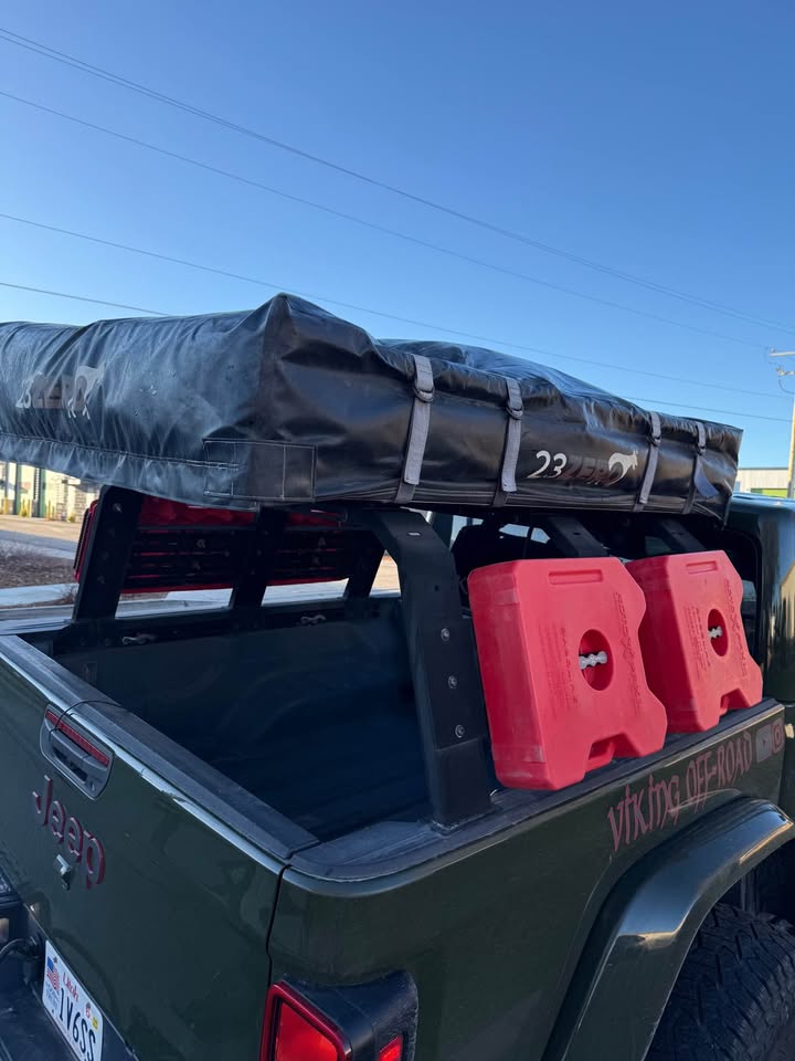 23ZERO Rooftop Tent, bed rack, awning, Rotopax, traction boards full setup ready to roll in Tooele, UT (photo 2) — photo 2