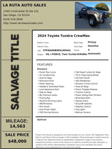 2024 Toyota Tundra · Platinum Pickup 4D 5 1/2 ft in San Diego, CA (photo 2)