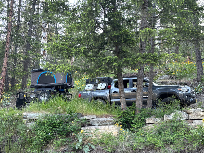 Adventure Time! Roof-Top-Tent Ramblin' Trailer — photo 6