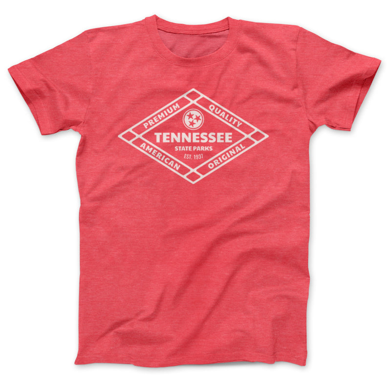 Red t-shirt featuring a "Tennessee State Parks" design, great for an RV rental trip or outdoor adventure. — photo 11