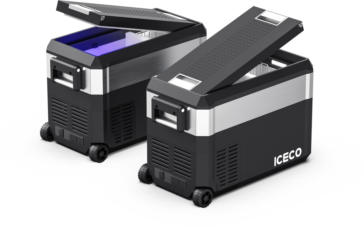 JP40 Pro Dual Zone Wheeled Portable Freezer | ICECO | 40 LT — photo 1