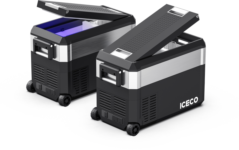 JP40 Pro Dual Zone Wheeled Portable Freezer | ICECO | 40 LT — photo 1