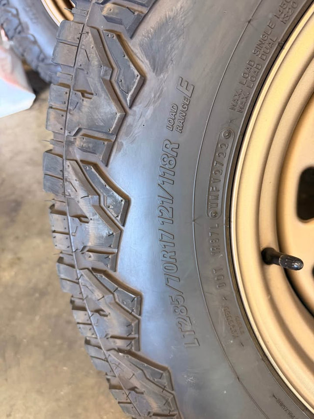 Falken Wildpeak R/T01 HD LT285/70R17 Tires and Wheels — photo 3