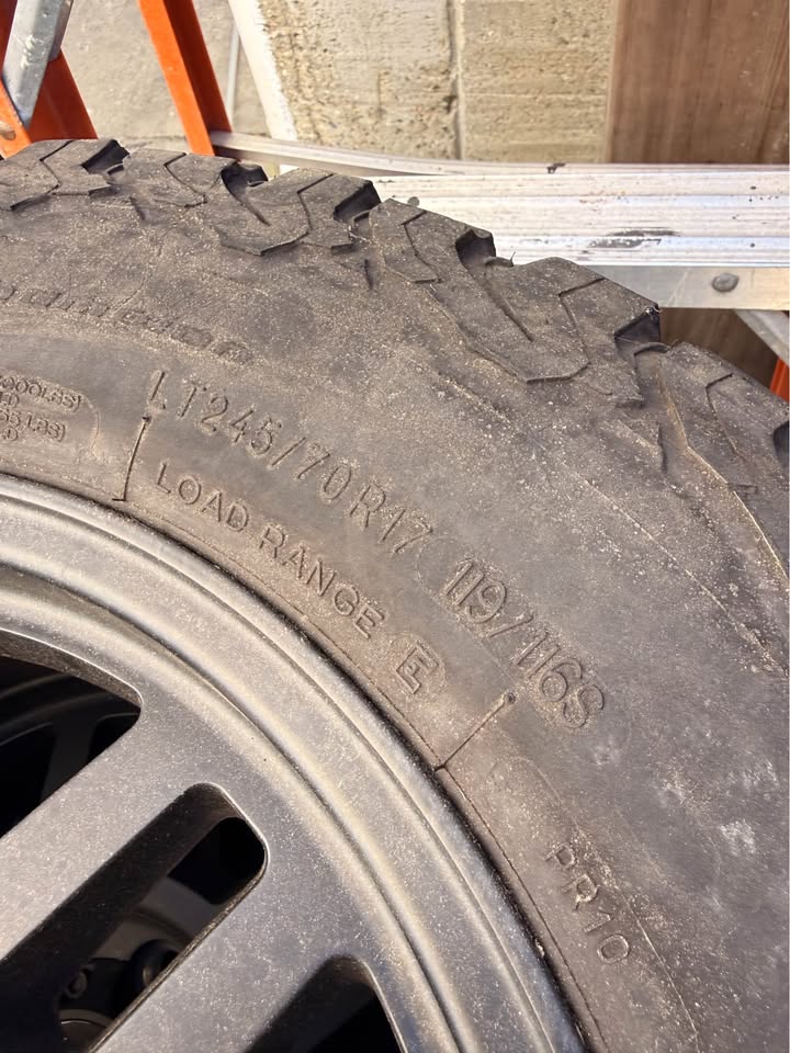 Ram ProMaster off-road Wheels and Tires - Vision Wheels - BFG KO2 in Oakland, CA (photo 7) — photo 7