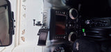 Jeep interior with tech mounts, ready for adventure. Perfect for road trips or an RV rental journey.