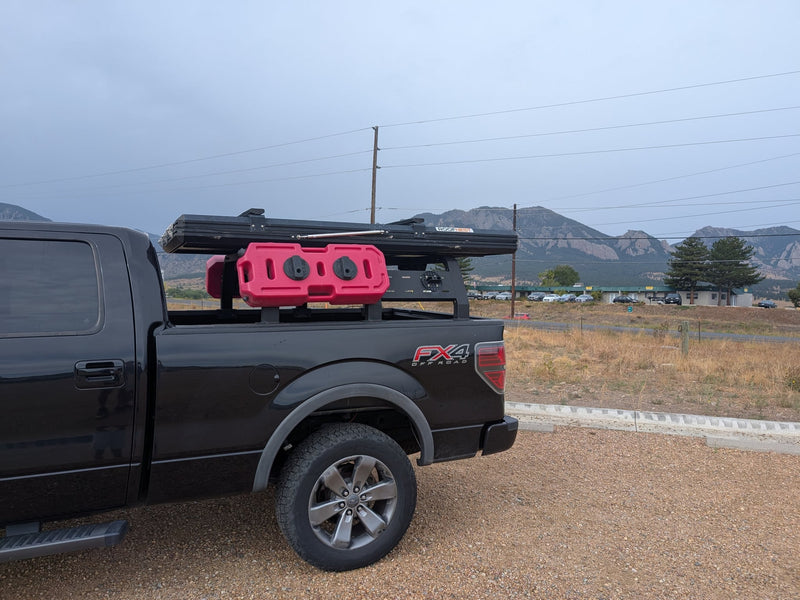  an ideal overlanding setup for your next RV rental adventure.|Enjoy a mountain sunset from your truck with a rooftop tent — photo 8