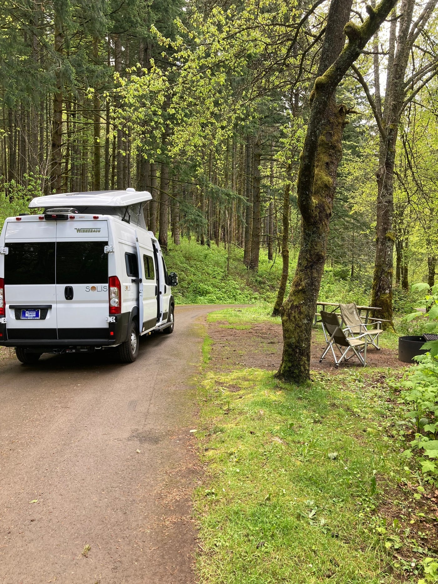  parked on a wooded path — photo 9