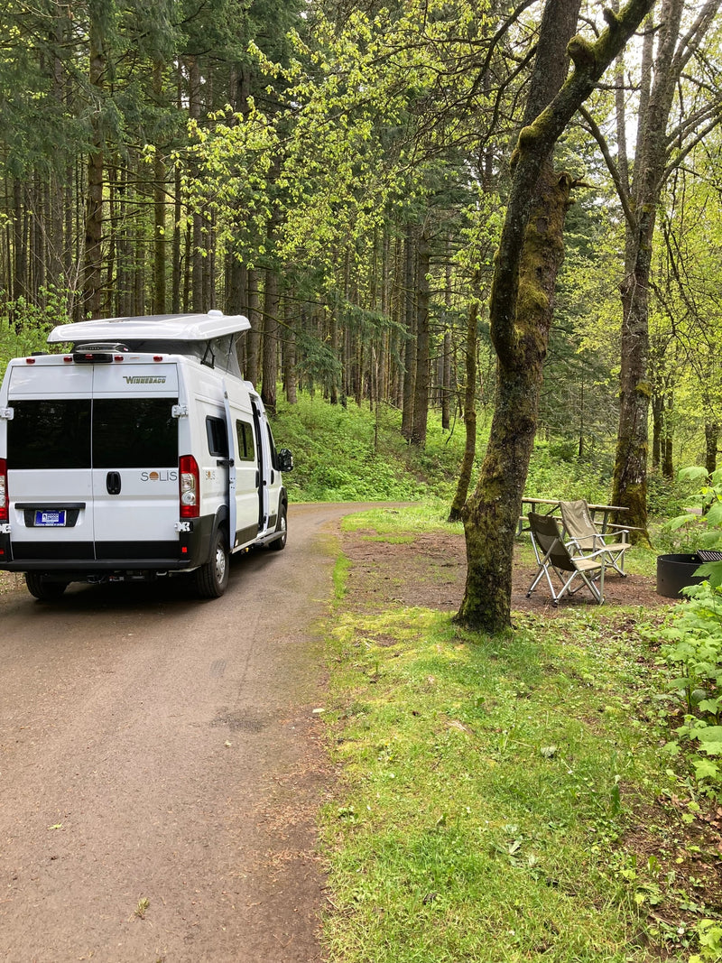  parked on a wooded path — photo 9