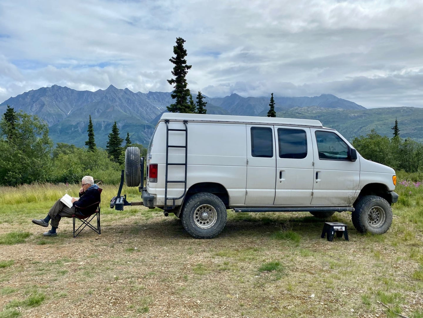 Van Morrison the AK Sportsmobile