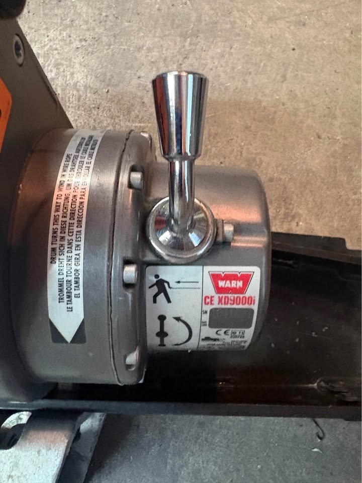 Winch with 2 controllers and hitch receiver mount in American Fork, UT (photo 4)