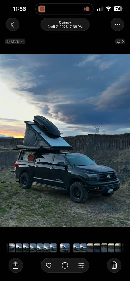 Super Pacific X1 Camper for 07-21 crewmax tundra in Renton, WA (photo 5) — photo 5