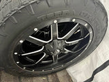 22” Fuel Rims on Nitto Tires, Size in a photo in Browns Mills, NJ (photo 1)