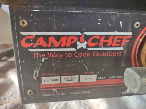 Camp chef outdoor burner
