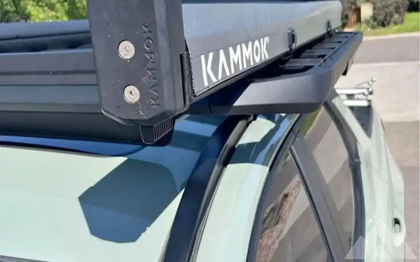 Kammok Crosswing 5’ Charcoal Gray Awning — used camp awnings for sale