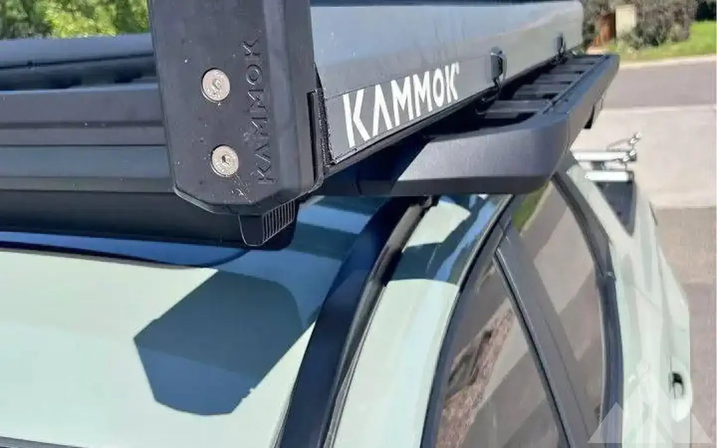 Kammok Crosswing 5’ Charcoal Gray Awning — used camp awnings for sale