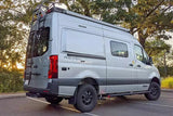 Silver Winnebago Revel 4x4 camper van, ready for your next adventure as an RV rental.