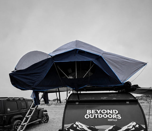 Universal Rooftop Tent w annex Rental fits Most SUVs, Trucks & Vans — photo 2