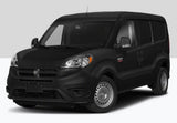 This black Ram ProMaster City cargo van is a versatile rv rental option, great for utility or small camper conversions.