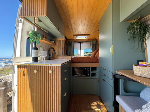 Cocon | Romantic Coastal Camper Van Experience overland rental
