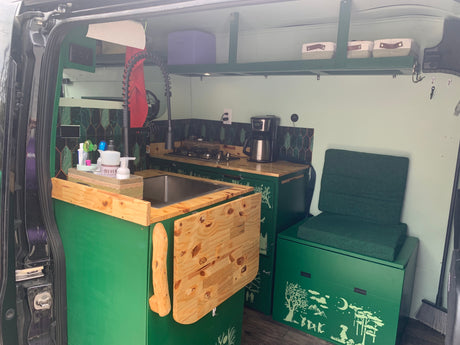 Green Machine  Custom Build - 2022 Ford Transit Adventure Van AWD