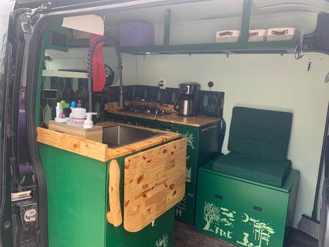 Green Machine  Custom Build - 2022 Ford Transit Adventure Van AWD — photo 3