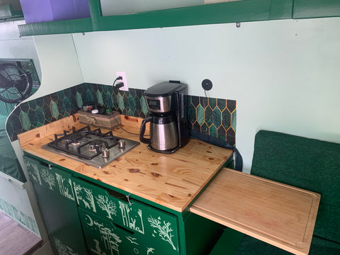 Green Machine  Custom Build - 2022 Ford Transit Adventure Van AWD — photo 5